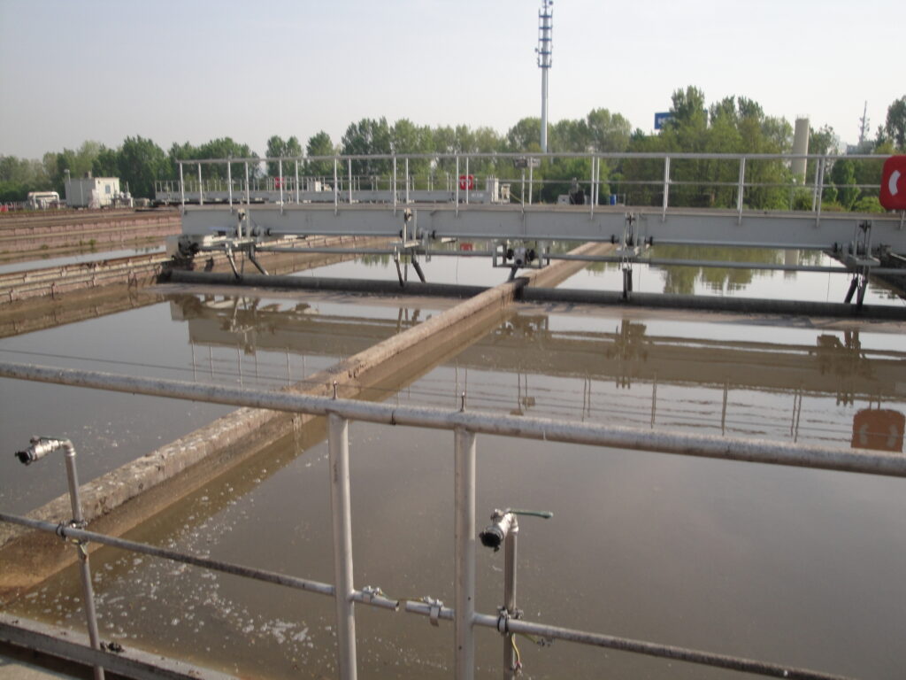 Water and wastewater tanks that could be built with self healing concrete, engineered to seal cracks and prevent water loss, maintaining supply integrity